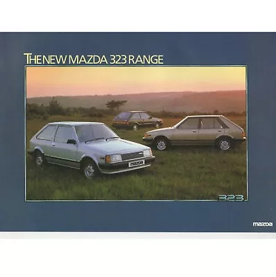 MAZDA 323 RANGE 1100 1300 1500 1.5GT 1071 1296 1490cc 1980 1981 UK Brochure  • $3.78