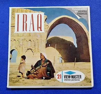 Rare B231 Iraq Birthplace Of Civilization Middle East View-master 3 Reels Packet • $139