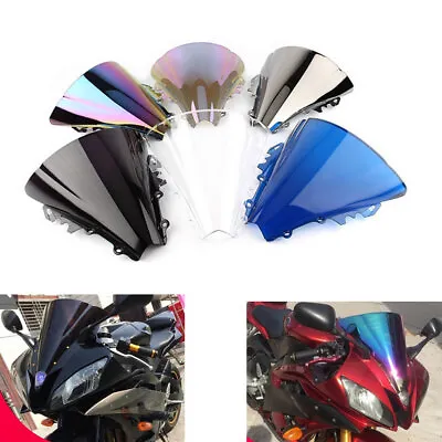 $24.39 • Buy Windshield Windscreen Double Bubble For Yamaha YZF R6 600 2006 2007 ABS Plastic