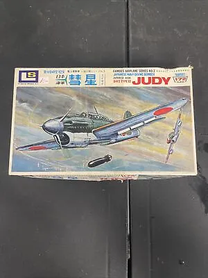 Japanese Aichi D4Y2 Type 12 Judy Navy Diving Bomber B 1:72 LS 103 Kit Open Box • $15