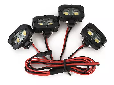 Rc Rock Crawler Scale Led Spotlight X 4 Parts Accessories  1/10 Scx10 Hpi • $34.98