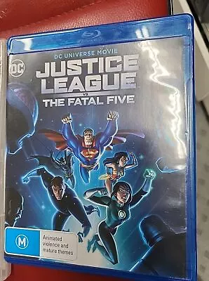 $18 • Buy Justice League Vs. The Fatal Five Blu-Ray **Region B**
