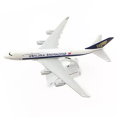 $16.49 • Buy 1:400 Singapore Airlines Civil Aircraft Model Aviation Airplane Scene Display