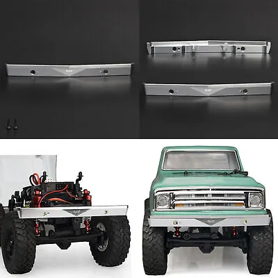 Protection Metal Aluminum Front Bumper Fit For Axial SCX24 C10 RC Car Body Shell • $38.13