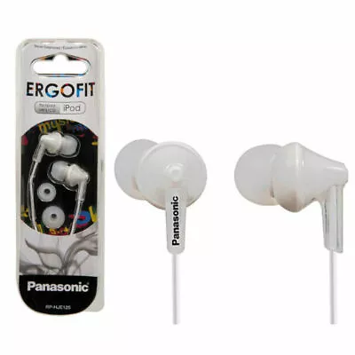 Qty 17 Job Lot Panasonic  Ergofit Stereo  Headphones In White  Rphje125 (0007) • £90