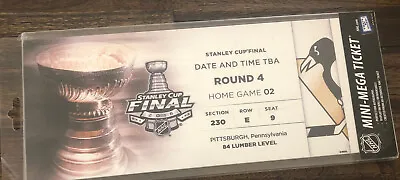 Pittsburgh Penguins Official 2016 NHL Stanley Cup Final Mini-Mega Ticket • $12.95