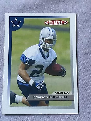 2005 Topps Total #540 Marion Barber RC - Dallas Cowboys • $1.75