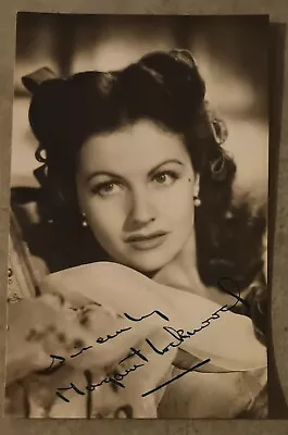 Film Star Postcard Margaret Lockwood  Signed Possibly Using Auto-pen • £2