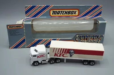 “matchbox” Convoy **kentucky Fried Chicken Kfc** Kenworth C.o.e. Box Truck Mib • $9.95