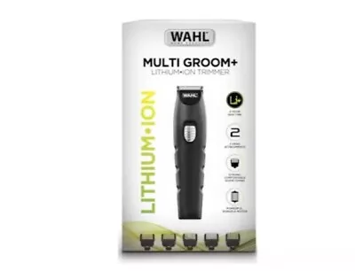 Wahl MultiGroom+ Lithium-Ion Hair Trimmer 9893 - Ideal For Stubble To Full Beard • $53.06