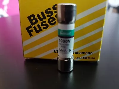 £6.20 • Buy Bussmann DMM-B-11A FUSE  For Fluke Digital Multimeter  11A 1000V DMMB11A NEW