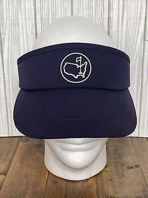 Masters 2023 Berckmans Place Exclusive ANGC Golf Men's Navy Visor Hat ⛳️ • $64