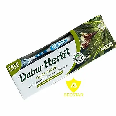 £9.99 • Buy Dabur Herbal 100% Ayurvedic Natural Toothpaste 2 IN PACK