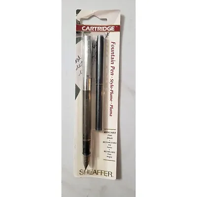 Sheaffer Cartridge Refillable Fine Black Pen • $18