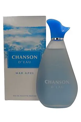 Coty Chanson D'Eau Mar Azul Eau De Toilette Fraiche 200ml Womens Fragrance • £6.86