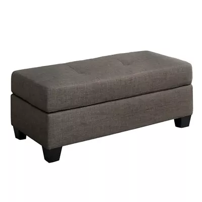 Lexicon Phelps Upholstered Ottoman In Brown • $162.47