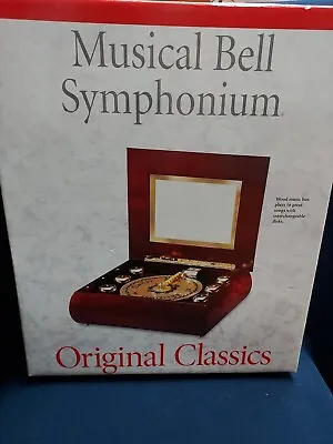 New~Mr. Christmas 2004 Holiday Symphonium Wooden Music Box Interchangeable Disks • $129.99
