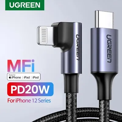 MFi Certified USB-C To Lightning Cable PD Fast Charging IPhone 14 13 12 Ugreen • $24.49