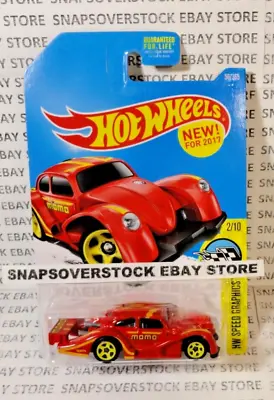 2017 Hot Wheels Red Volkswagen Kafer Racer Hw #56 New 1st Release Hw Model • $9.95