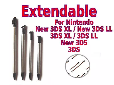 1x Stylus Touch Pointer Metal Extendable Pen For 3DS 3DS XLNew 3DS New 3DS XL • $10.67