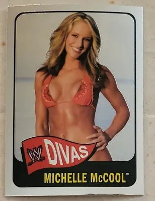 MICHELLE McCOOL 2006 TOPPS CHROME WWE DIVAS HERITAGE # 69 • $9.99