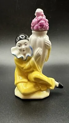 Vintage Irice Perfume Bottle Harlequin Clown Marked Bavaria Germany  • $174.99