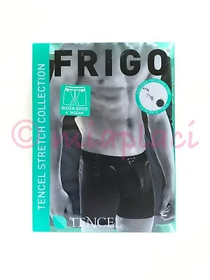 NIB FRIGO Tencel 6” Boxer Brief Navy Blue • $21.99