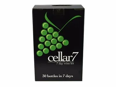 Youngs Cellar 7 Pinot Grigio 30 Bottle 7 Day White Wine Making Kit - Homebrew • £47.99
