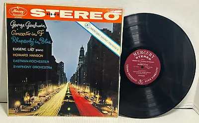 Concerto In F/rhapsody 1961 Lp Mercury Living Presence List Hanson Gershwin • $9.99