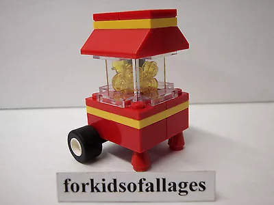 Lego Pieces: Popcorn Popper Machine - Movie Theater Mall Kiosk Street Food Stand • $14.99