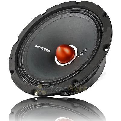 Memphis Audio 8  Mid Range Speaker 350W Max 4 Ohm Street Reference Series SRXP82 • $59.95