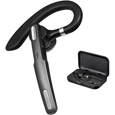 Bluetooth Headset Wireless Earpiece Hands-Free Noise Cancellation Mic One Piece • $59.90