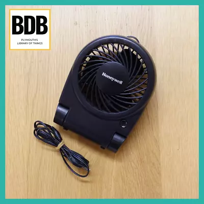 Honeywell Turbo On The Go! Portable Folding Fan Black - HTF090E • £15