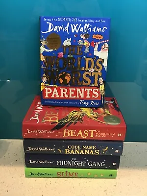 David Walliams 5 Hardback Children's Books Brand New • £13.75