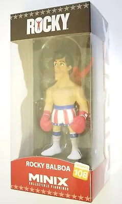 Minix Rocky Collectible Figurine Rocky IV Rocky Balboa N.108 Movies PVC Figure • $29.04