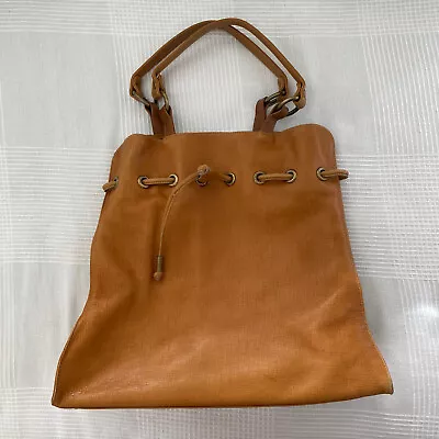 Tanner Krolle London Tan Brown Leather Bag Handbag  • $120