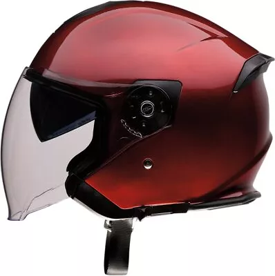 Z1R Road Maxx Open Face Motorcycle Helmet Wine • $99.95