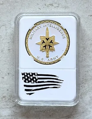 US Army MILITARY INTELLIGENCE Challenge Coin MI Special Agent • $15.71