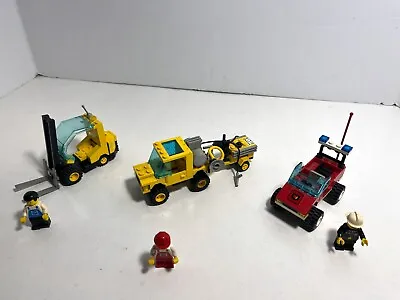 Lego Classic Town: Pothole Patcher 6667 + Forklift Only 4563 + Commander 6525 • $57