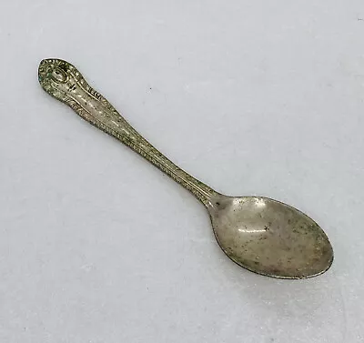 Antique EPNS A1 Sheffield England Silverplate Coffee Teaspoon 5” Ornate Handle 6 • $9.66