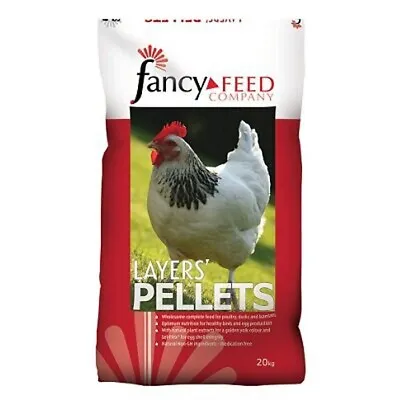 BANTAM POULTRY CHICKEN DUCK GEESE FEED Fancy Feeds Layers Pellets 20kg • £24.33