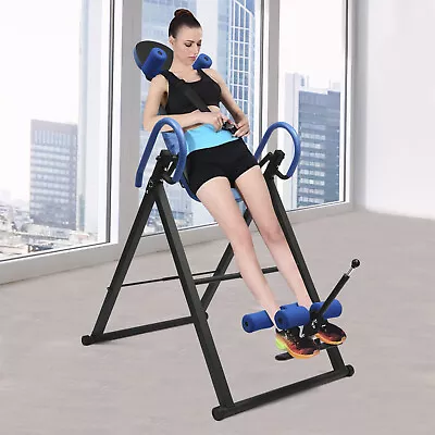 Inversion Table Back Pain Therapy Heavy Duty Teeter Relief Fitness Hang Gravity • $163.40