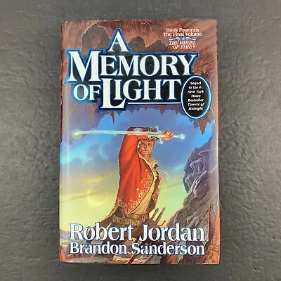 A Memory Of Light By Robert Jordan Auto Signed 1ST Edition The Wheel Of Time • $24.99