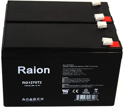 12V 7Ah SLA Replacement Battery For Razor MX350 Dirt Rocket Electric Bike 2pack • $40.95