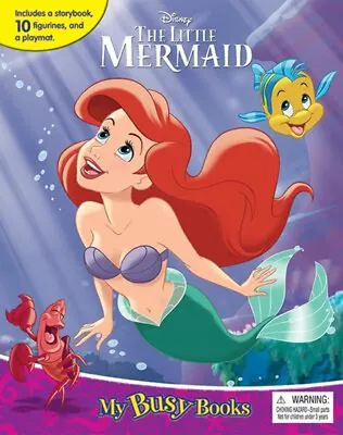 Disney The Little Mermaid Classic My Busy Books • $8.25