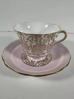 Vintage Mayfair Royal Vale Bone China Tea Cup And Saucer Made In England • $19.99
