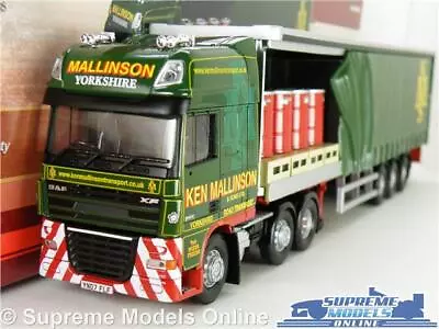 Corgi Daf Xf 105 Ken Mallinson Cc14108 Curtainside 1:50 Model Modern Truck K8 • £84.99