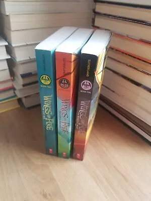 Wings Of Fire Paperback Lot Of 3 Books 2 3 5 By Tui T. Sutherland • $6