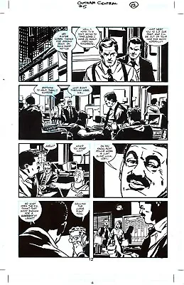 Michael Lark Original Comic Art; Gotham Central #5 Page 12 • $200