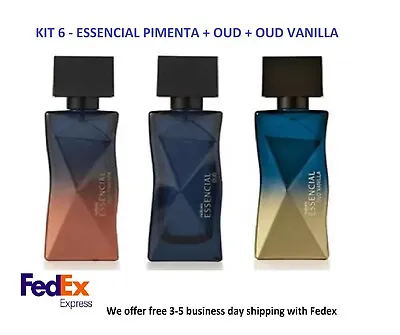 $159 • Buy NATURA ESSENCIAL WOMAN 3 X 100ml 3.4oz  Deo Parfum Essencial Woman 